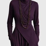 Violet - Robe Maxi Plissée