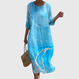 Hayley - Robe Maxi Florale Élégante