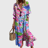 Zariah - Robe Maxi Bohémienne Élégante