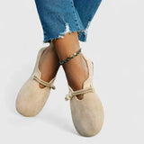 Noora - Pantoufles orthopédiques en teinte beige