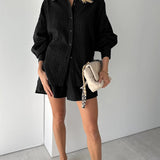 Elizabeth - Ensemble Chemise et Shorts Léger