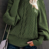 Lory - Pull Long Décontracté à Manches Longues