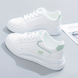Maëlle - Chic baskets blanches confort léger