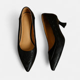 Lucrèce - Talons en cuir Amara