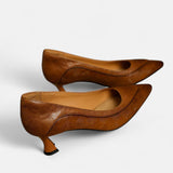 Lucrèce - Talons en cuir Amara