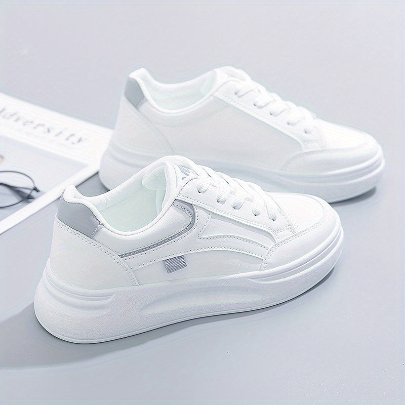 Maëlle - Chic baskets blanches confort léger