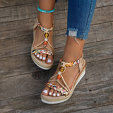 Saima - Sandales orthopédiques au look boho inspiré