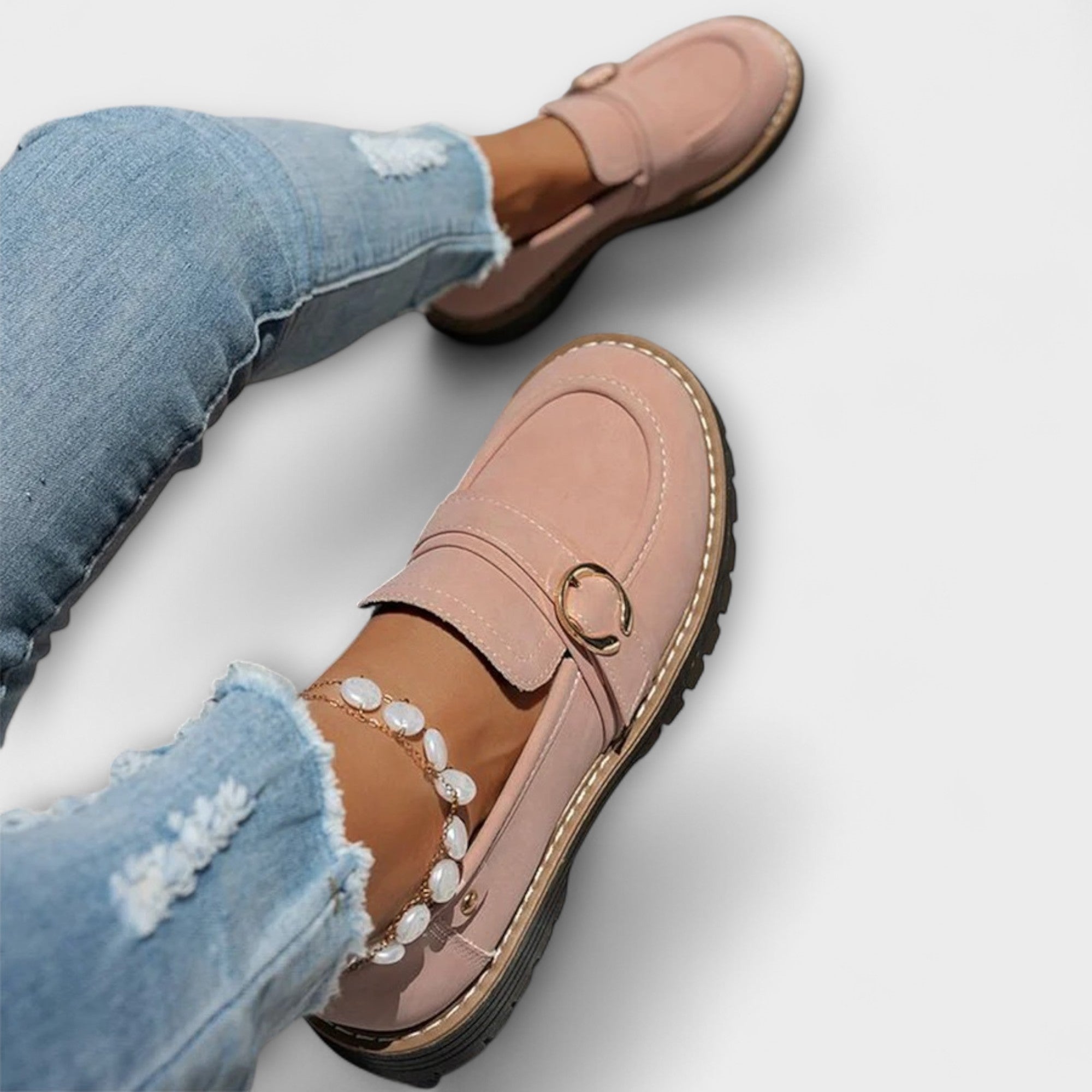 Lora - Mocassins Casual à Bout Rond