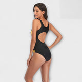 Maïwenn - Maillot de Bain Dos Ouvert & Sportif