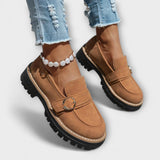 Lora - Mocassins Casual à Bout Rond