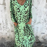 Jessa - Robe Maxi Léopard