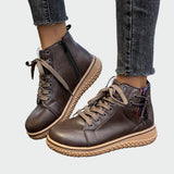 Lorie - Bottines orthopédiques en cuir à la cheville