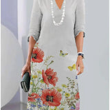 Eleanor - Robe Florale À Niveaux