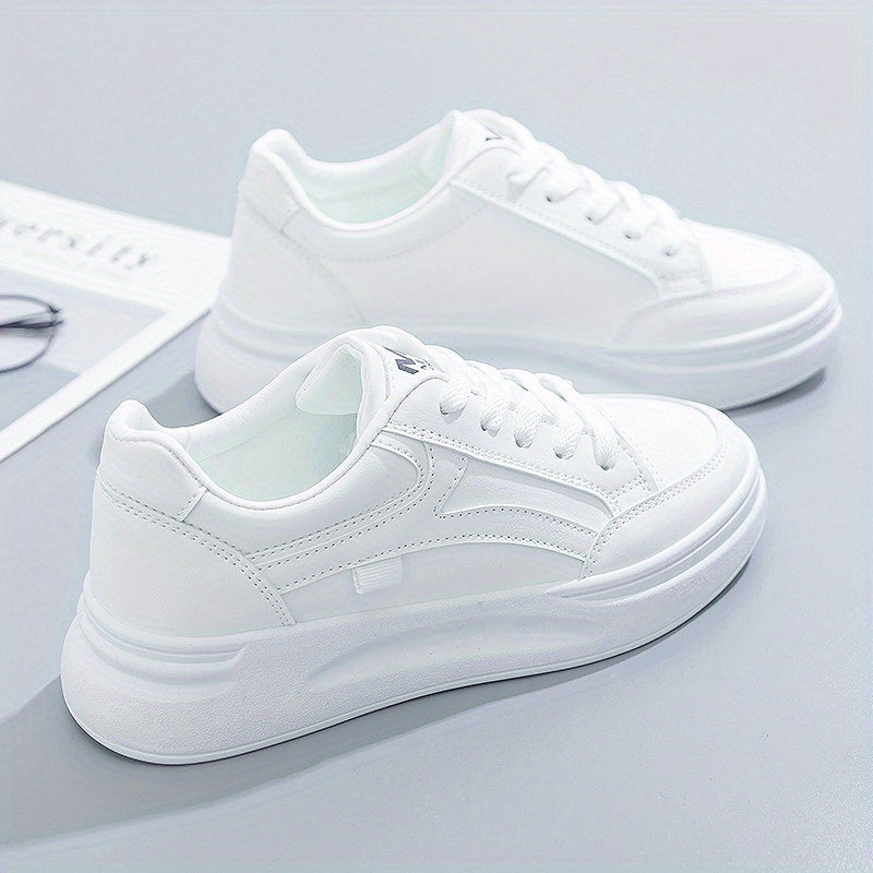 Maëlle - Chic baskets blanches confort léger