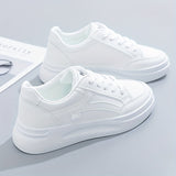 Maëlle - Chic baskets blanches confort léger