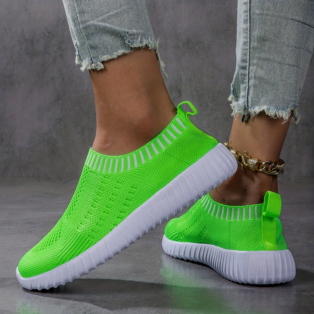 Magalie - Baskets chaussettes ultra légères antidérapantes
