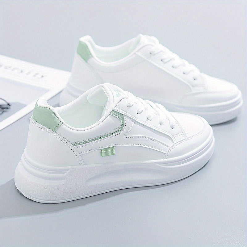 Maëlle - Chic baskets blanches confort léger