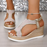 Hailey - Sandales à talons ergonomiques avec une structure aérée