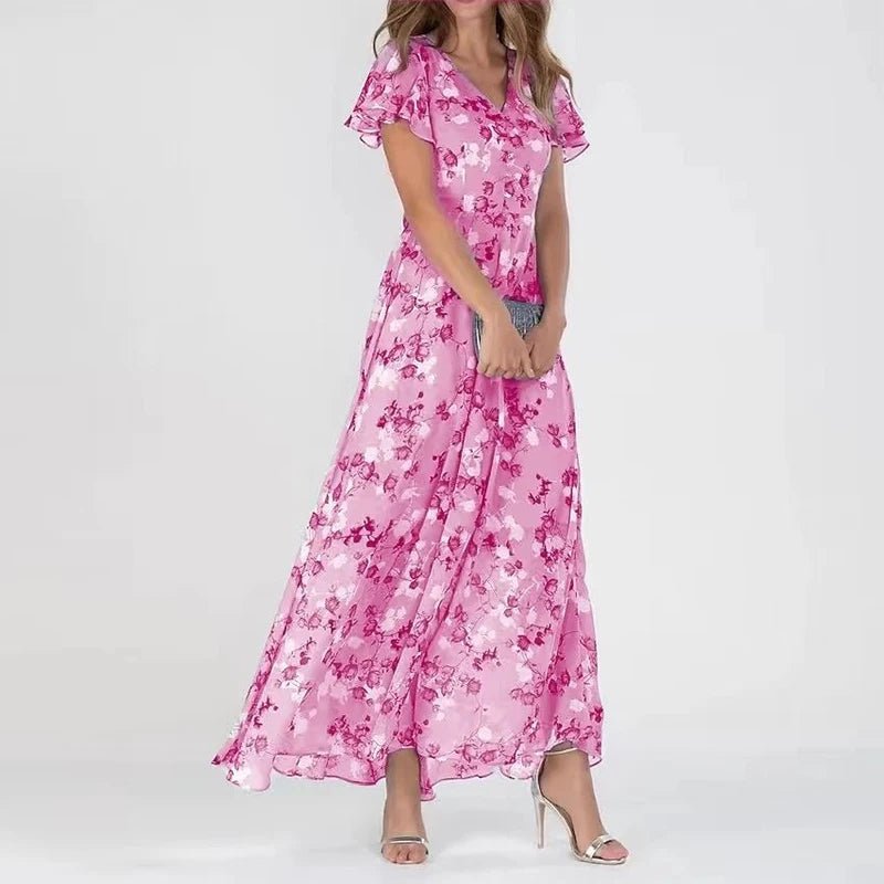 Zuri - Robe Élégante ET Fluide Avec Effet Amincissant
