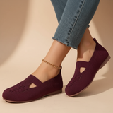 Fiona - Ergonomic sandals with a touch of red