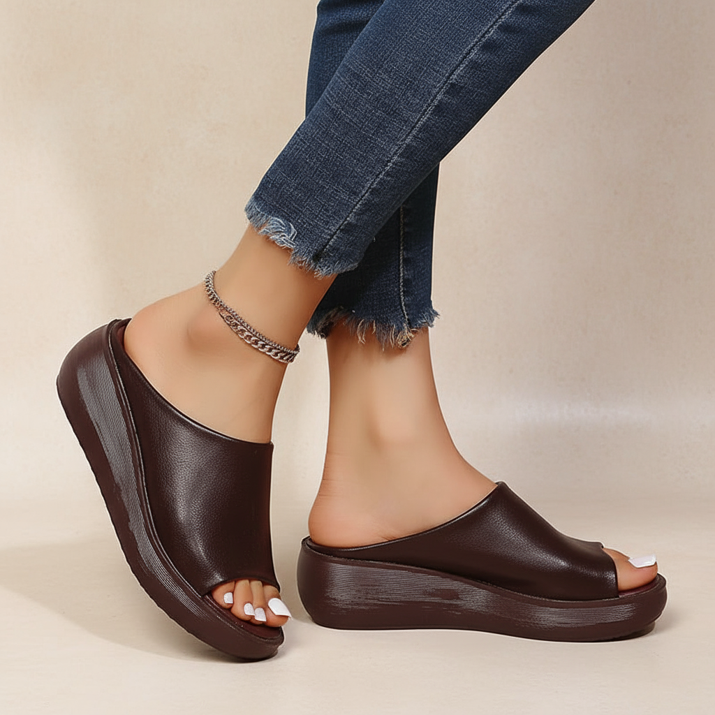 Elsie - Sandales orthopédiques à enfiler pour un style sans effort