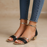 Ariel - Sandales confortables à talon bas