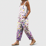 Emira - Salopette légère à motif vichy