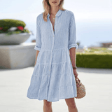 Lolita - Robe À Rayures Côtières Aérienne