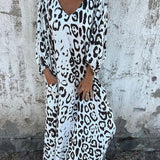 Jessa - Robe Maxi Léopard