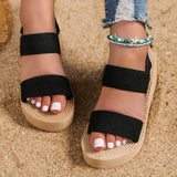 Valentina - Sandales de plage élégantes en beige