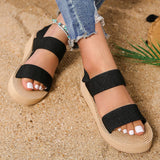 Valentina - Sandales de plage élégantes en beige