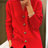 Amy - Cardigan Élégant en Maille