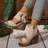 Marnie - Sandales ergonomiques en couleur kaki