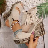 Marnie - Sandales ergonomiques en couleur kaki