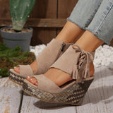 Marnie - Sandales ergonomiques en couleur kaki