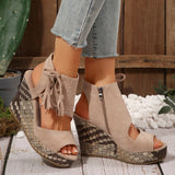 Marnie - Sandales ergonomiques en couleur kaki