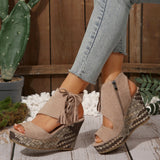 Marnie - Sandales ergonomiques en couleur kaki