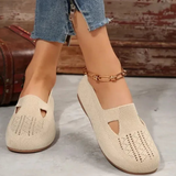 Fiona - Ergonomic sandals with a touch of red