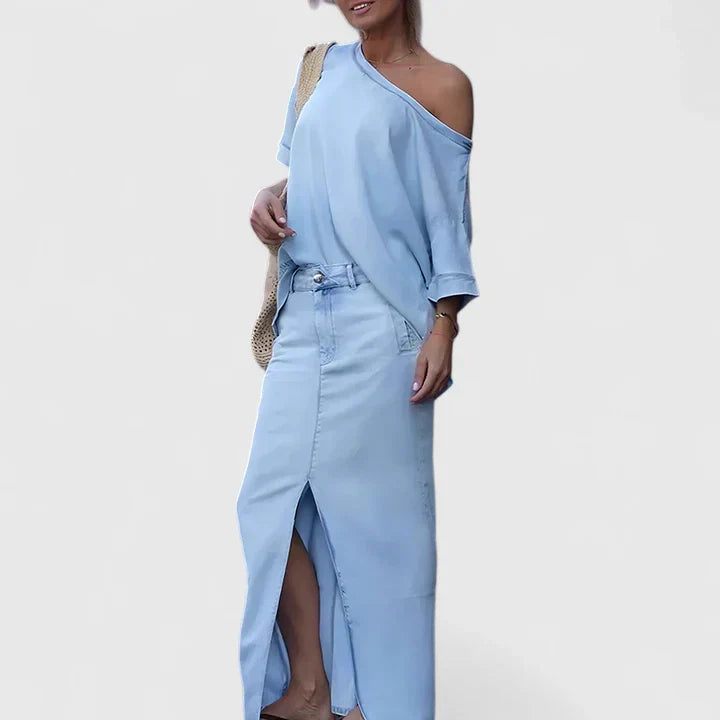 Averlynn - Ensemble de Jupe Maxi Élégante