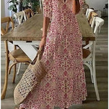Luna - Robe Midi DE Style Boho Sans Effort