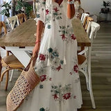 Luna - Robe Midi DE Style Boho Sans Effort