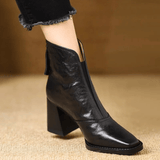 Claudia - Bottines de luxe à talon moyen